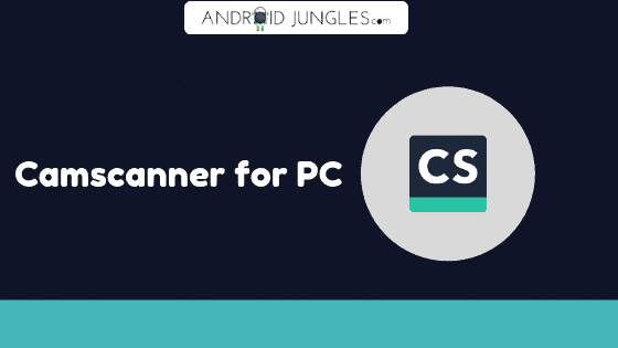 Camscanner for PC