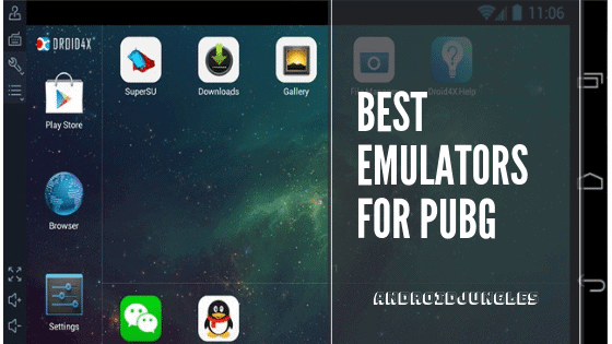 Emulators for PUBG