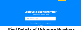 Find Details of Unknown Numbers using TrueCaller