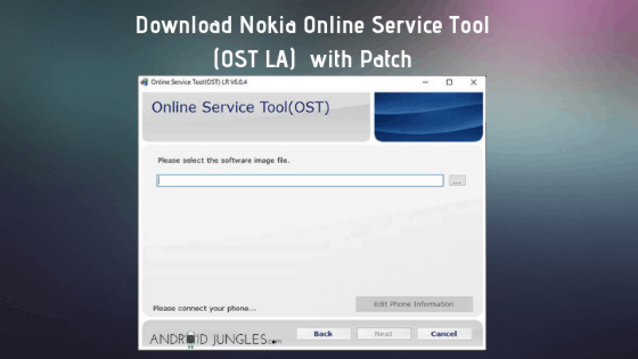 online service tool nokia 7.1