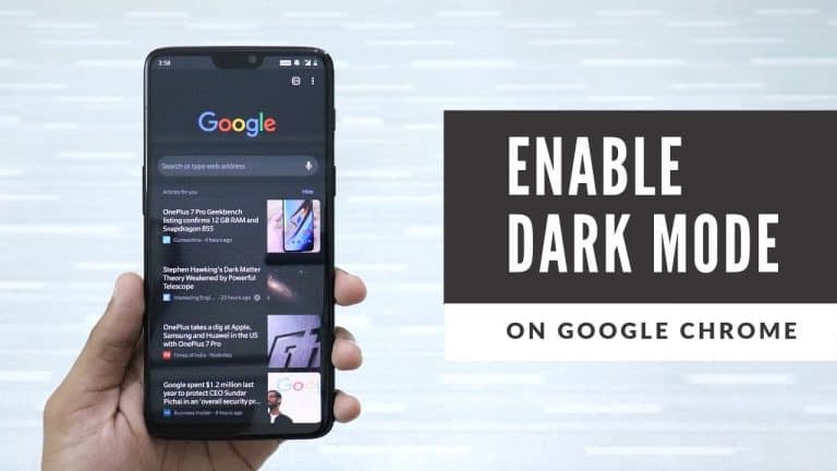Enable Dark Mode in Google Chrome