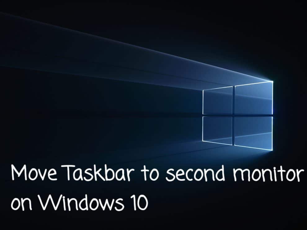 How To Hide Taskbar On Second Monitor Simple Guide Technonguide Vrogue