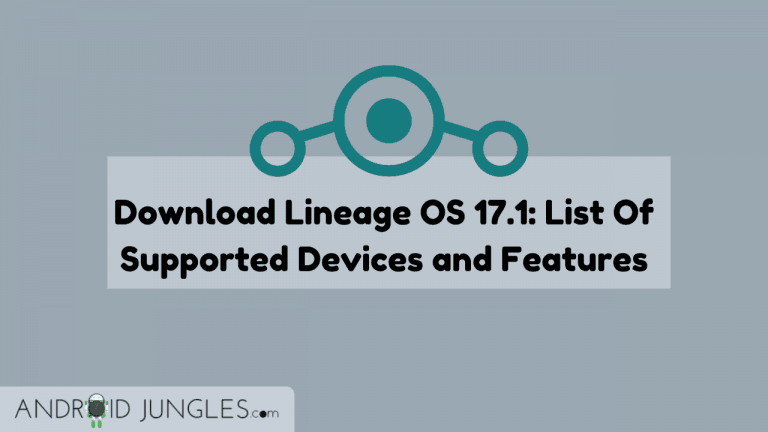 Download Lineage OS 17.1 based on Android 10