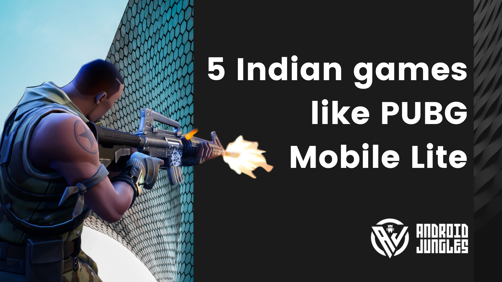 5 Indian games like PUBG Mobile Lite on Android