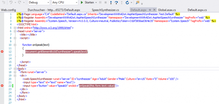 open aspx file android