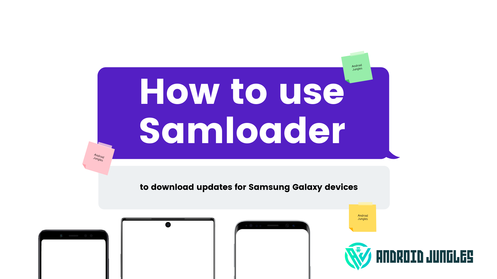How to use Samloader to download updates for Samsung Galaxy devices