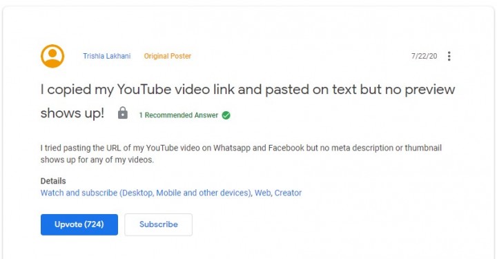 youtube link preview whatsapp issue youtube link preview whatsapp issue