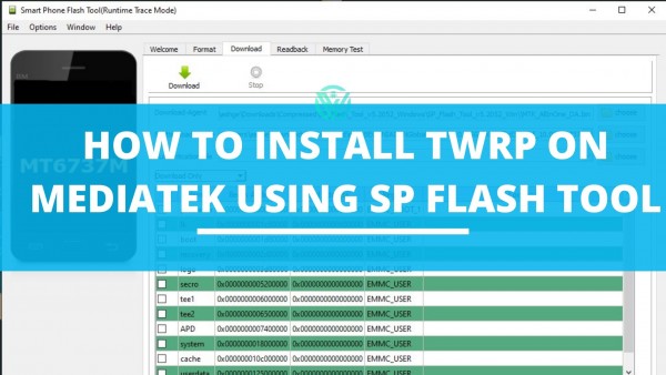 How to Install TWRP on MediaTek using SP Flash Tool