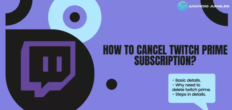How to Cancel twitch prime