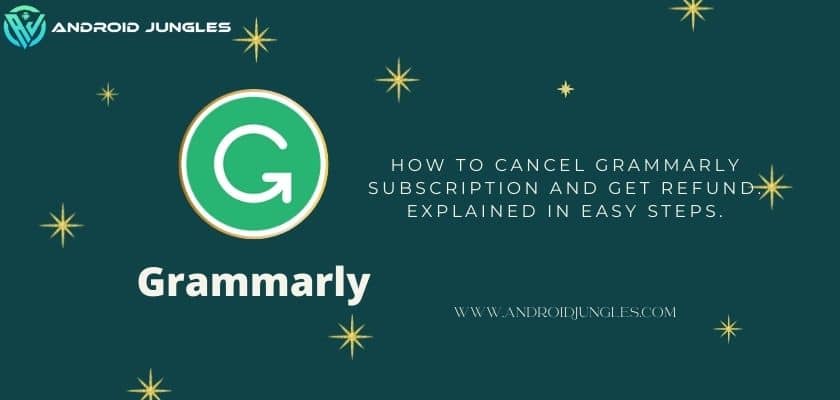 how to cancel grammarly subscription