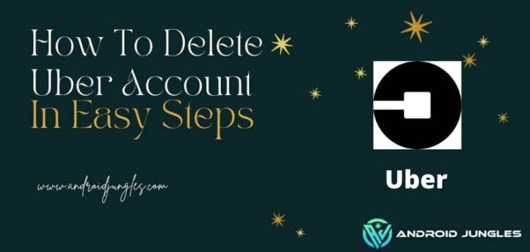 How to delete Uber account