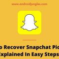 how to recover Snapchat pictures