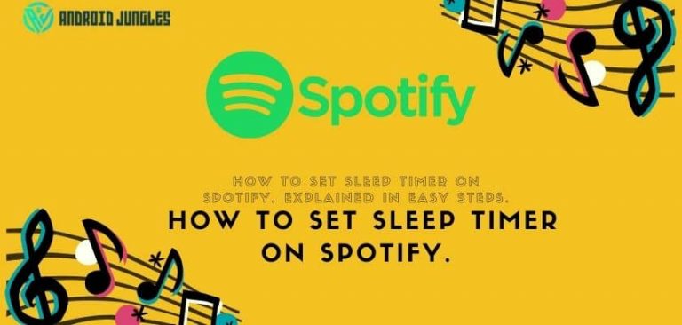 How to set sleep timer on Spotify