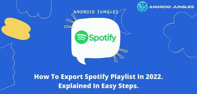 How to export Spotify playlist