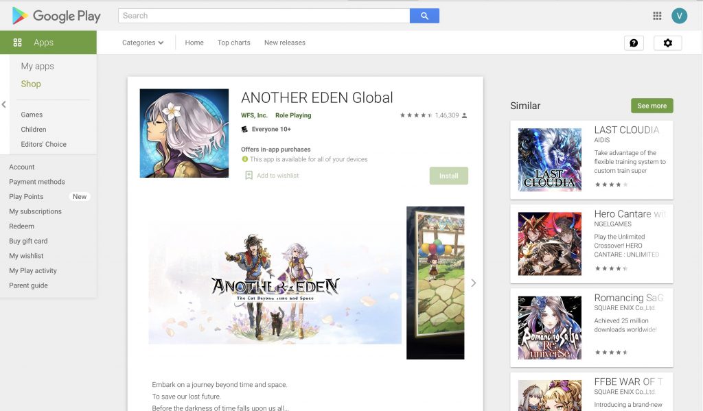 Check Out The 5 Best Role Playing Apps Available On Play Store. Another Eden