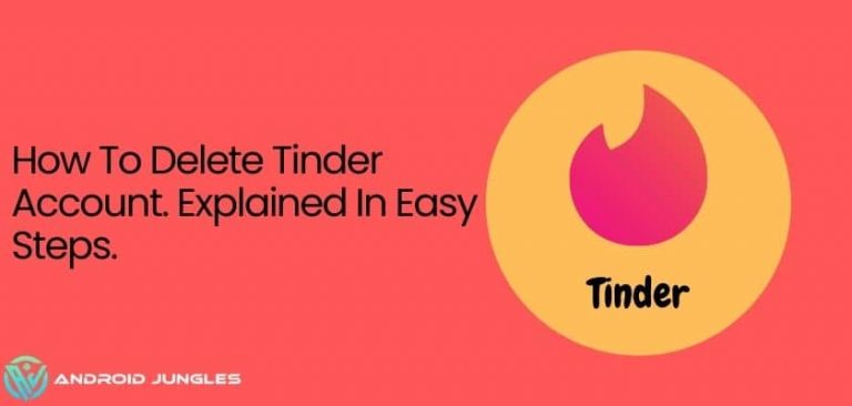 How To Delete Tinder Account