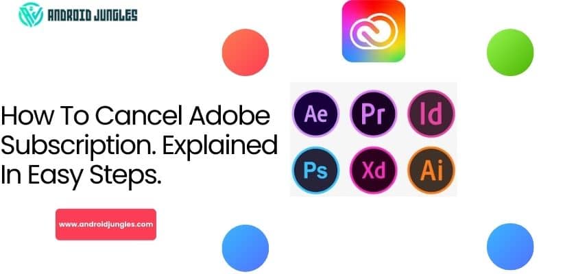 How to cancel Adobe subscription