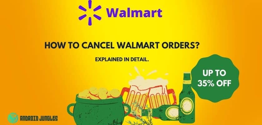how to cancel Walmart orders